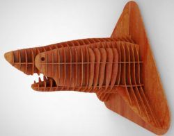Shark Head For Laser Cut Cnc Free DXF File