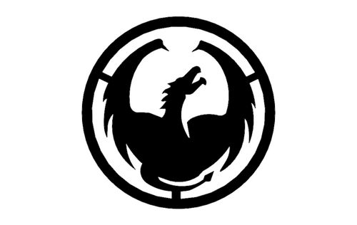 Dragon Circle Free DXF File