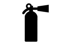 Fire Extinguisher Silhouette Free DXF File