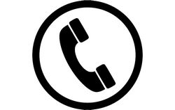 Phone Icon Free DXF File