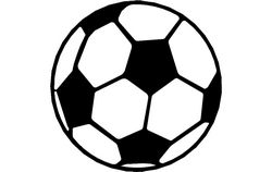 Soccer Ball Free DXF File