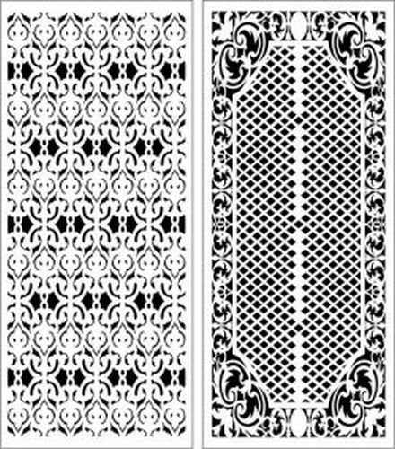 Design Pattern Panel Screen k059 For Laser Cut Cnc Free DXF File