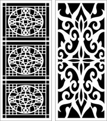 Design Pattern Panel Screen k064 For Laser Cut Cnc Free DXF File