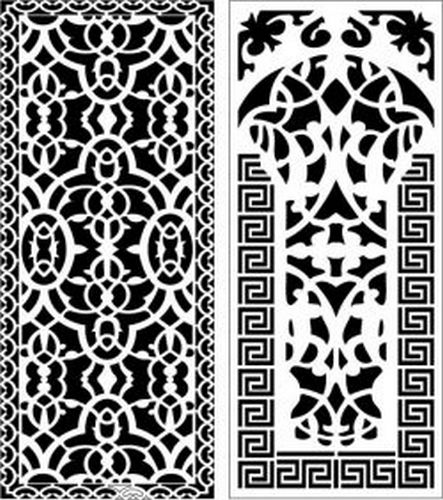 Design Pattern Panel Screen k112 For Laser Cut Cnc Free DXF File