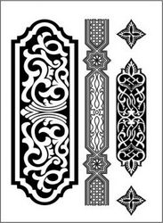 Design Pattern Woodcarving l154 For Laser Cut Cnc Free DXF File