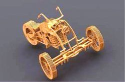 Tricycle Model For Laser Cut Free DXF File