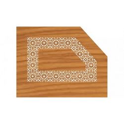 Laser Cut Cnc For Stairs Decoration Pattern Free DXF File