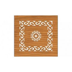 Laser Cut Cnc For Wood Decoration Pattern Free DXF File
