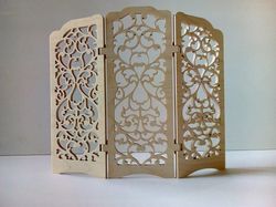 Laser Cut Decorative Wall Separated Free DXF File
