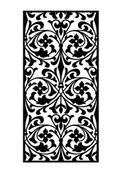 Laser Cut Design Partition Wall Pattern Panel Free DXF File