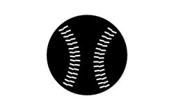 Baseball Silhouette Free DXF File