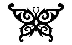Butterfly Design Art 55 Free DXF File