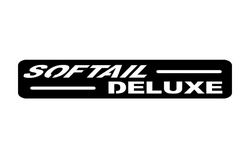 Softail Deluxe Sign Free DXF File