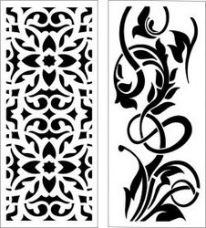 Design Pattern Panel Screen 201 For Laser Cut Cnc Free DXF File