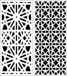Design Pattern Panel Screen 202 For Laser Cut Cnc Free DXF File