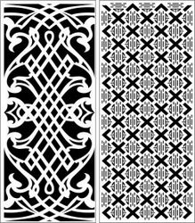 Design Pattern Panel Screen 203 For Laser Cut Cnc Free DXF File