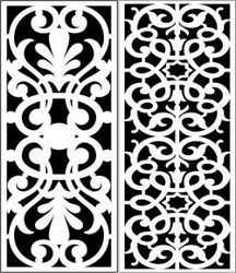 Design Pattern Panel Screen 205 For Laser Cut Cnc Free DXF File