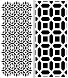 Design Pattern Panel Screen 243 For Laser Cut Cnc Free DXF File