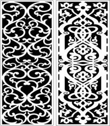 Design Pattern Panel Screen 245 For Laser Cut Cnc Free DXF File
