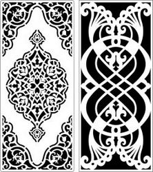 Design Pattern Panel Screen 247 For Laser Cut Cnc Free DXF File