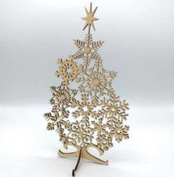 Wonderful Tree For Laser Cut Free DXF File