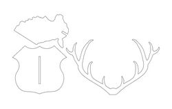 Deer Head 3d Free DXF File