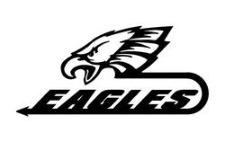 Eagles Logo Free DXF File