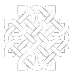 Celtic Knot Design 113 Free DXF File
