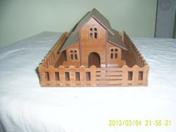 Laser Cut Designs Wooden House Free DXF File