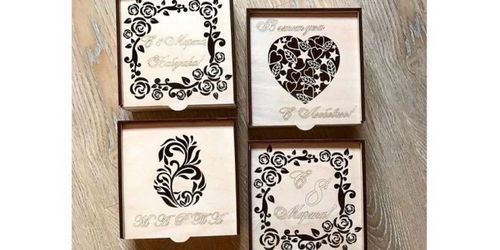 Cnc Laser Cut Gift Box Free DXF File