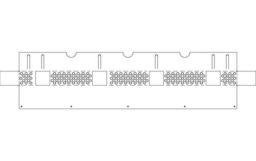 Grinder Rack Free DXF File