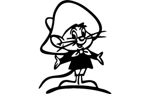 Speedy Gonzales Free DXF File