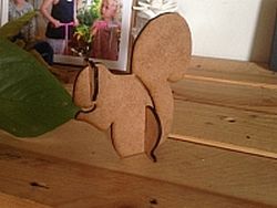 Laser Cut 3d Puzzle Squirrel And Leaf Template Free DXF File