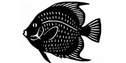 Fish To Laser Cut Free DXF File