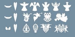 Pack Silhouettes To Cut Free DXF File