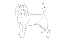 Beagle Strong Free DXF File