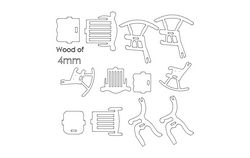 Chairs 3d Free DXF File
