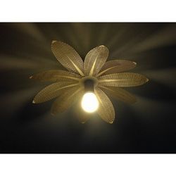 Flower Lamp Laser Cut Top Free DXF File