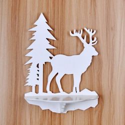Wooden Animal Shape Wall Mounted Shelves Free DXF File