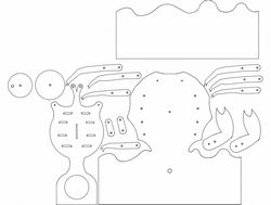 Crab All Parts 3d Puzzle Free DXF File