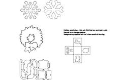 Winter Things 3d Puzzle Free DXF File