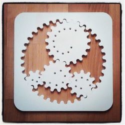 Spirograph Laser Cut 3d Puzzle Free DXF File