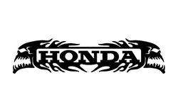 Honda Skulls Free DXF File