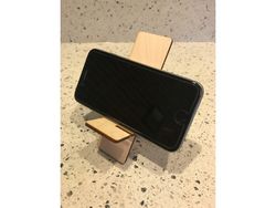 Laser Cut Iphone Stand Free DXF File