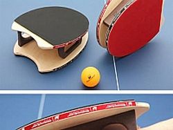 Hand Ping Pong Paddle Laser Cut Free DXF File
