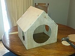 Plywood Playhouse Dog House Laser Cut Free DXF File