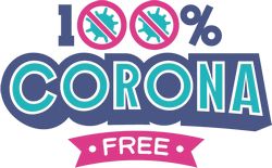 100 per cent Coronavirus Disease Free World Free DXF File