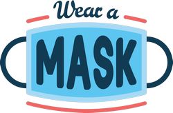 Wear A Mask Banner covid-19 Free DXF File