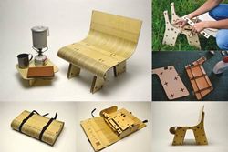 Amazing Laser Cutter Projects Plywood Adjustable Chair Free DXF File