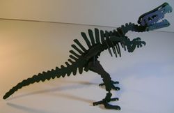 Laser Cut Spinosaurus Dinosaur 3d Puzzle Free DXF File